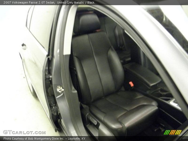 United Grey Metallic / Black 2007 Volkswagen Passat 2.0T Sedan