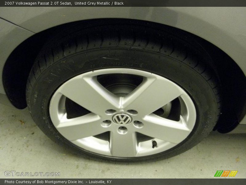 United Grey Metallic / Black 2007 Volkswagen Passat 2.0T Sedan