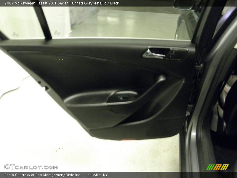 United Grey Metallic / Black 2007 Volkswagen Passat 2.0T Sedan