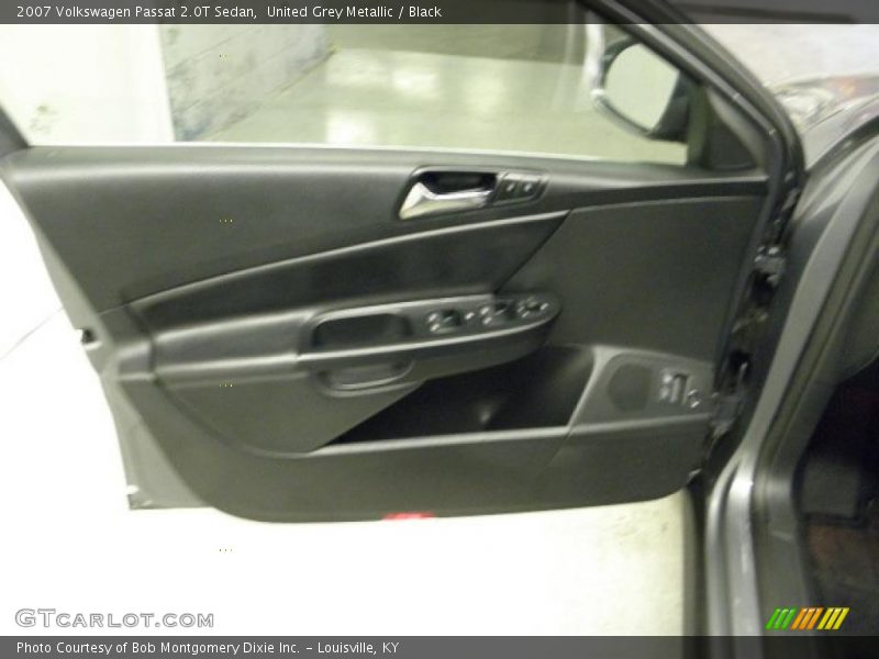 United Grey Metallic / Black 2007 Volkswagen Passat 2.0T Sedan