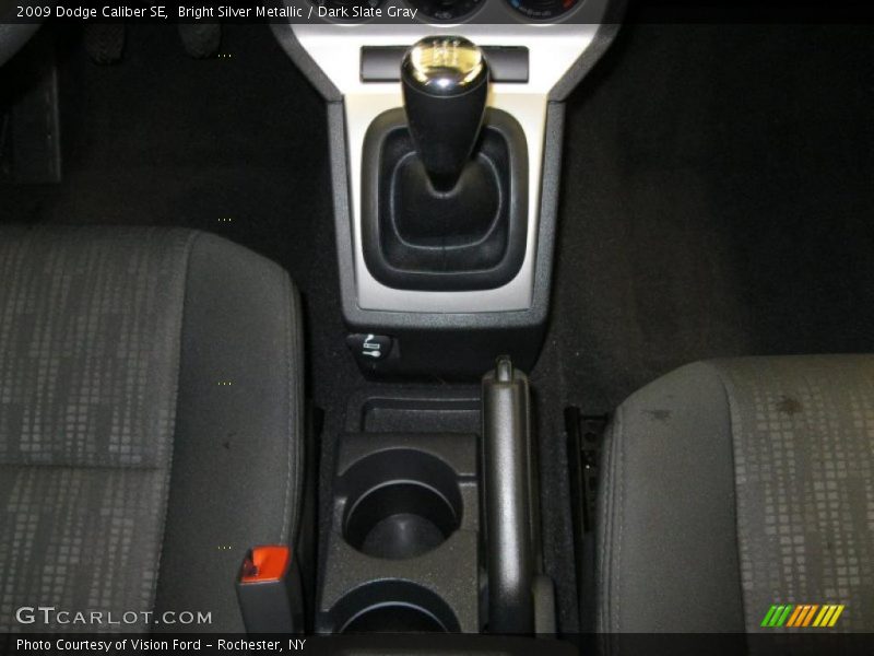 Bright Silver Metallic / Dark Slate Gray 2009 Dodge Caliber SE
