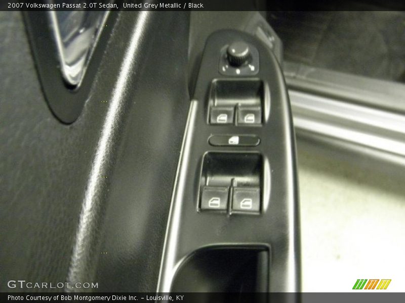 United Grey Metallic / Black 2007 Volkswagen Passat 2.0T Sedan