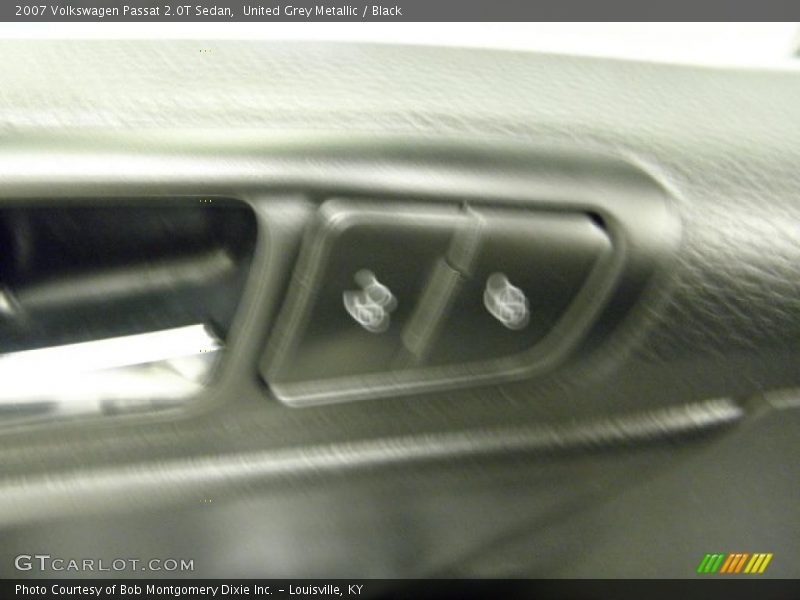 United Grey Metallic / Black 2007 Volkswagen Passat 2.0T Sedan