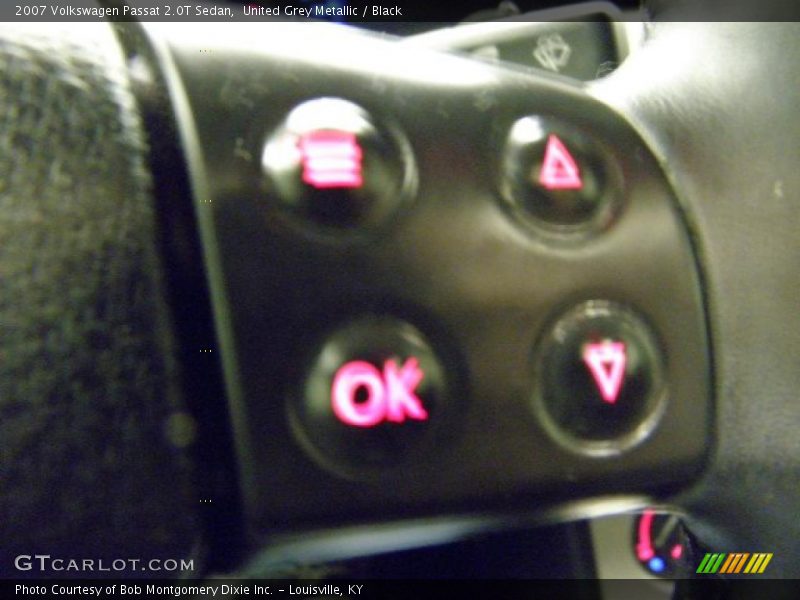 United Grey Metallic / Black 2007 Volkswagen Passat 2.0T Sedan