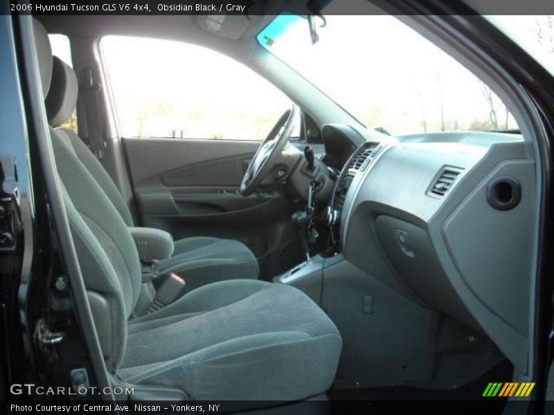 Obsidian Black / Gray 2006 Hyundai Tucson GLS V6 4x4