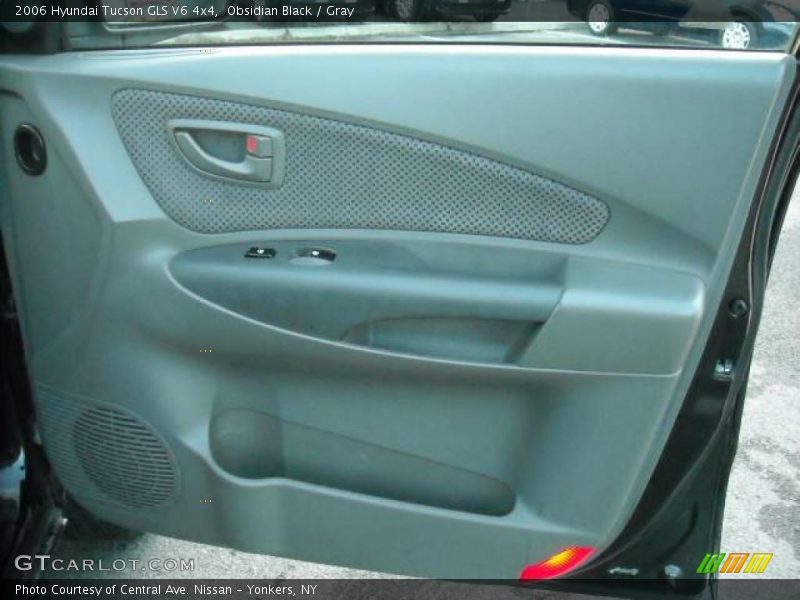 Obsidian Black / Gray 2006 Hyundai Tucson GLS V6 4x4