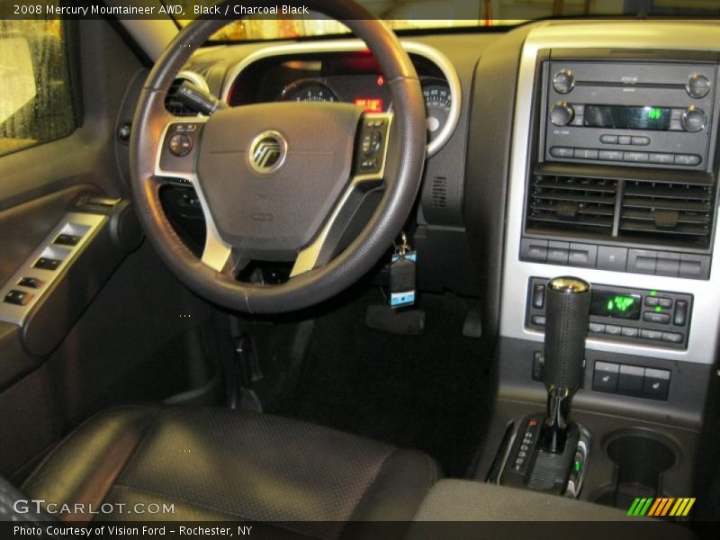 Black / Charcoal Black 2008 Mercury Mountaineer AWD