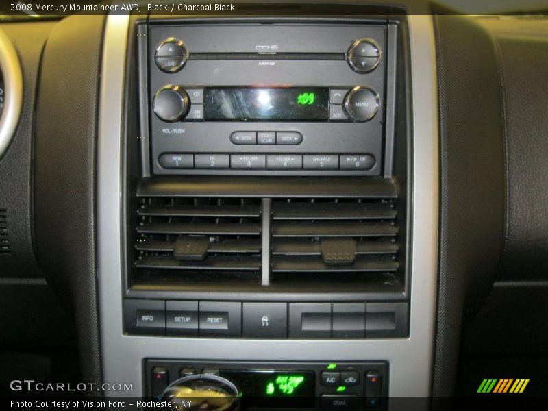 Black / Charcoal Black 2008 Mercury Mountaineer AWD