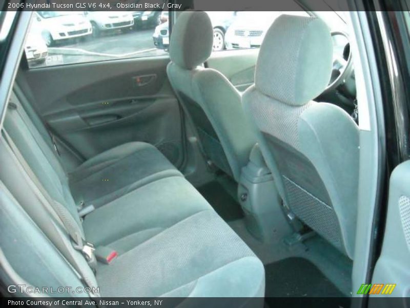 Obsidian Black / Gray 2006 Hyundai Tucson GLS V6 4x4