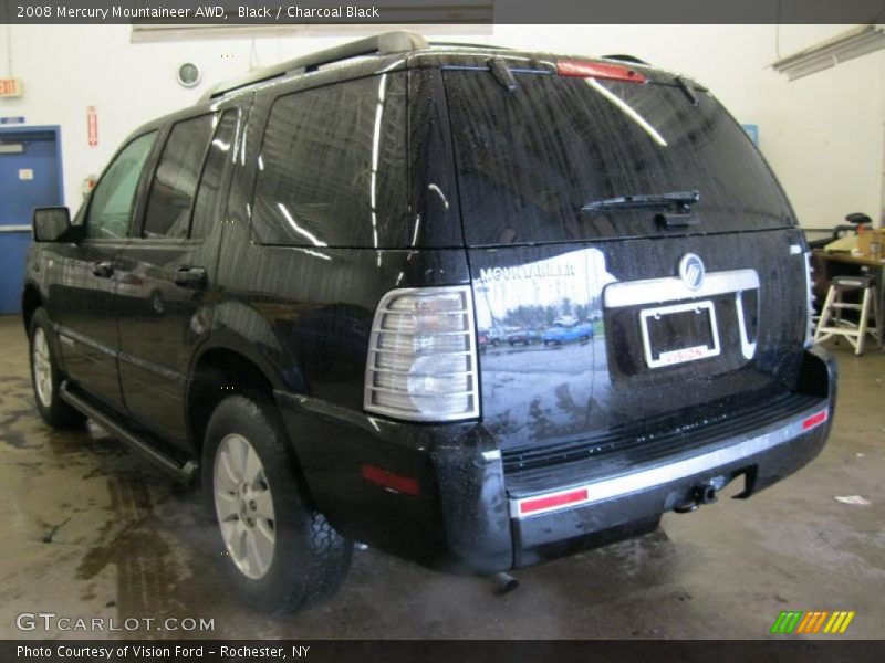 Black / Charcoal Black 2008 Mercury Mountaineer AWD