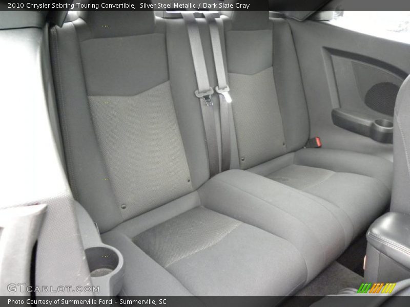 Silver Steel Metallic / Dark Slate Gray 2010 Chrysler Sebring Touring Convertible