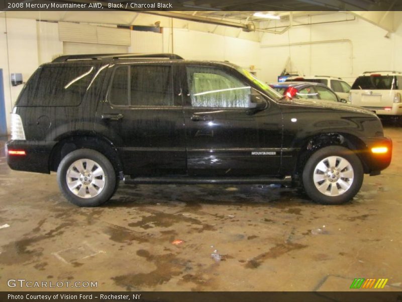 Black / Charcoal Black 2008 Mercury Mountaineer AWD