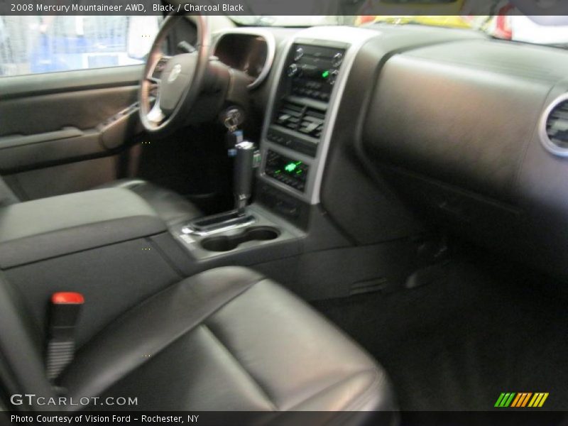 Black / Charcoal Black 2008 Mercury Mountaineer AWD
