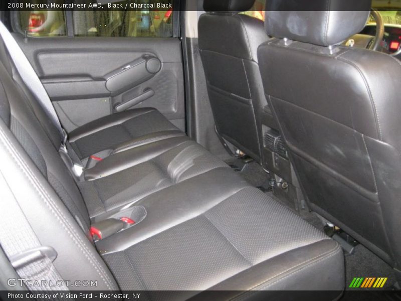Black / Charcoal Black 2008 Mercury Mountaineer AWD