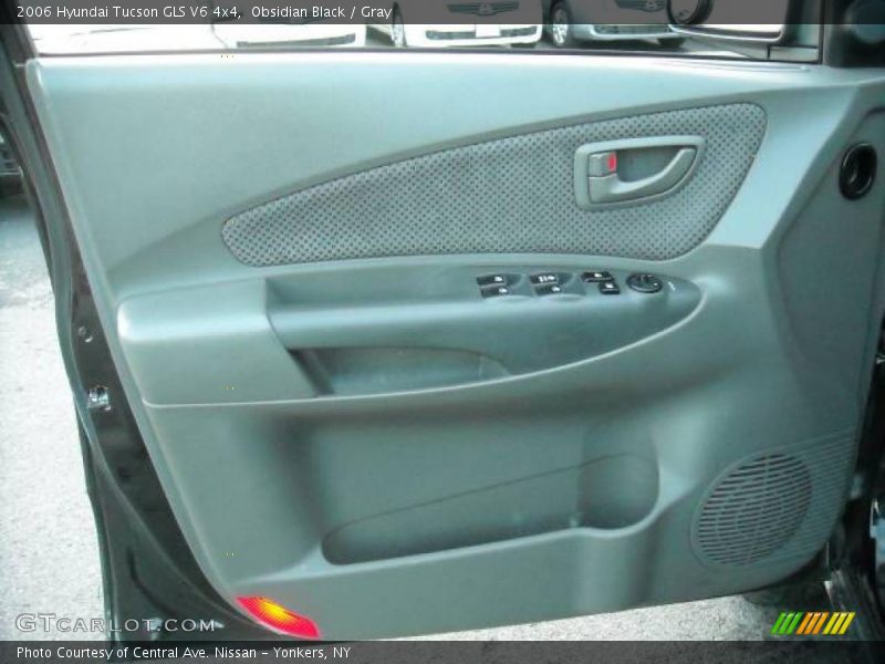 Obsidian Black / Gray 2006 Hyundai Tucson GLS V6 4x4