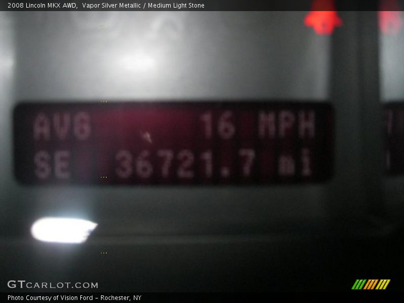 Vapor Silver Metallic / Medium Light Stone 2008 Lincoln MKX AWD