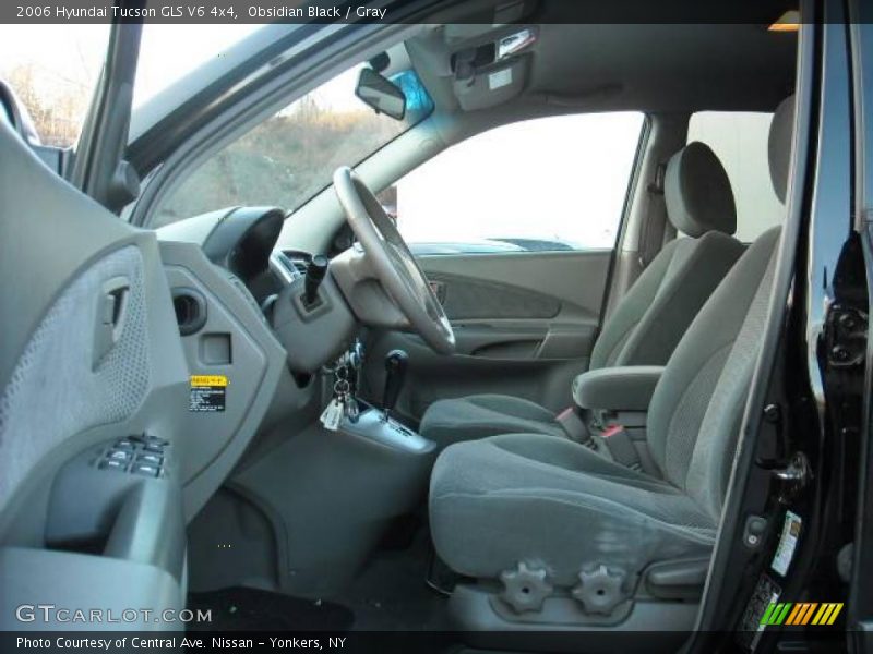 Obsidian Black / Gray 2006 Hyundai Tucson GLS V6 4x4