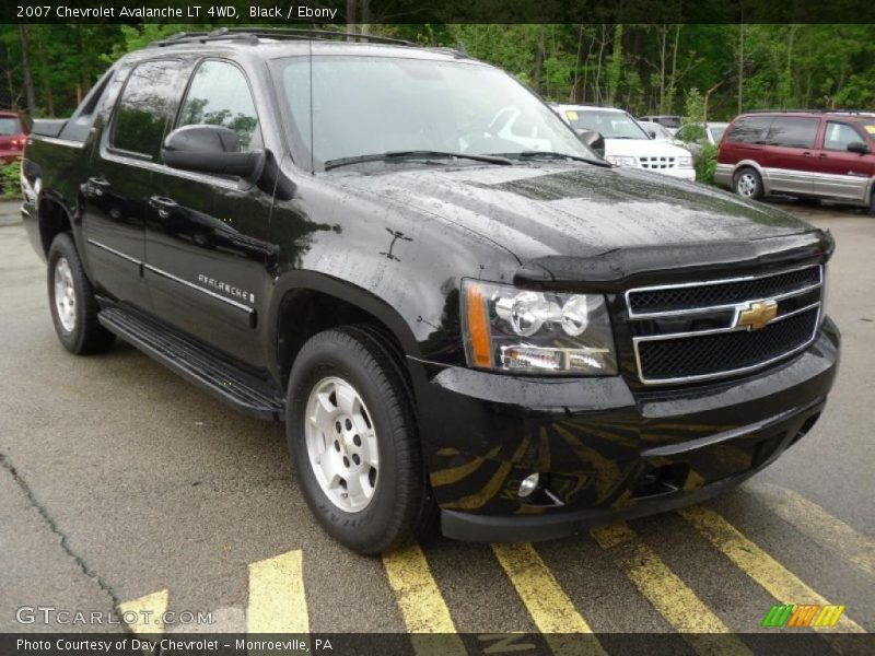 Black / Ebony 2007 Chevrolet Avalanche LT 4WD