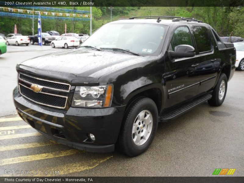 Black / Ebony 2007 Chevrolet Avalanche LT 4WD
