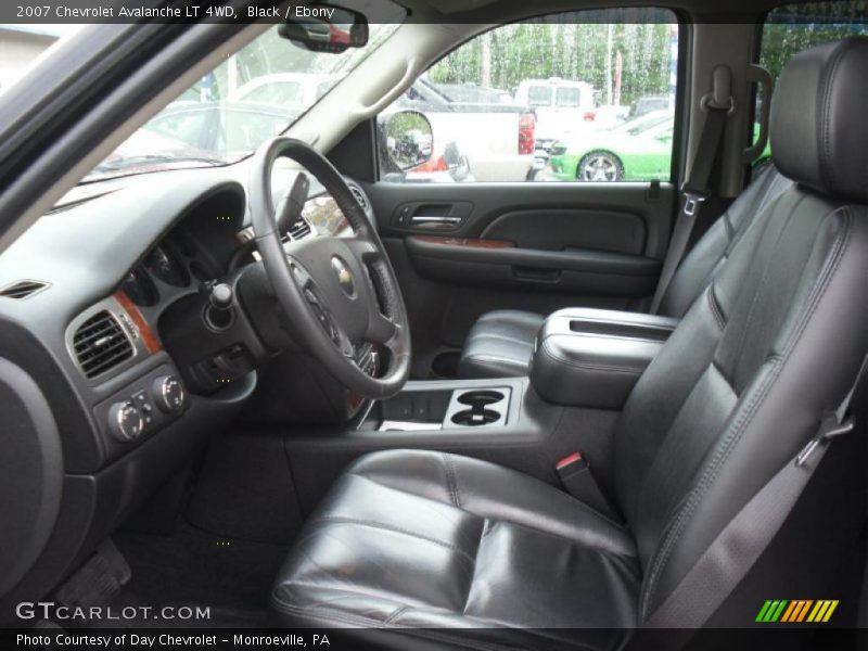 Black / Ebony 2007 Chevrolet Avalanche LT 4WD