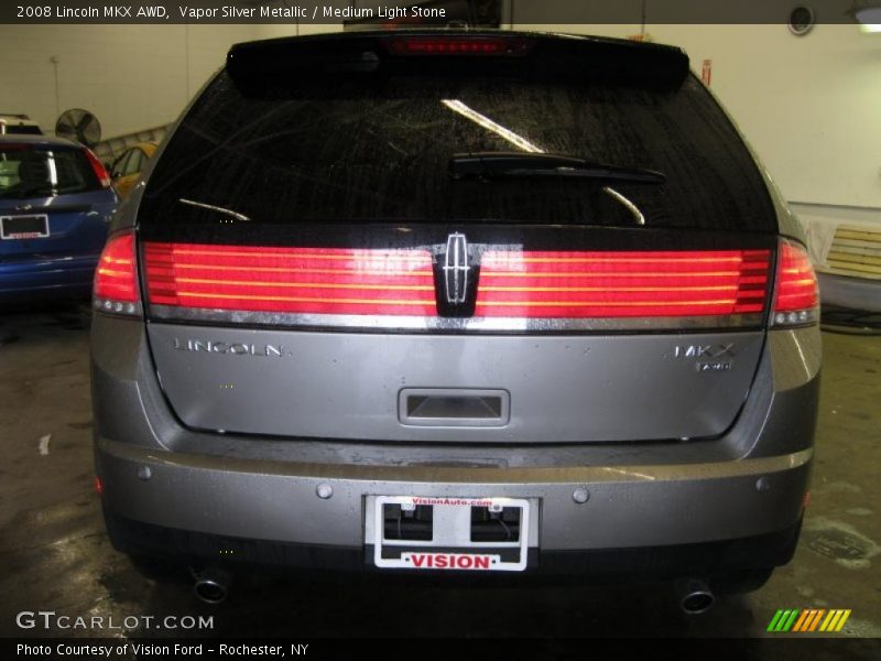 Vapor Silver Metallic / Medium Light Stone 2008 Lincoln MKX AWD