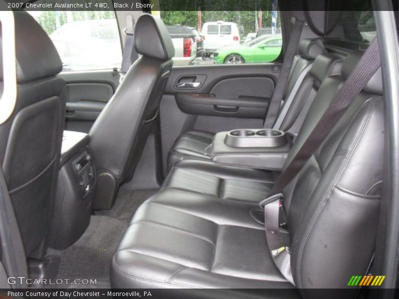 Black / Ebony 2007 Chevrolet Avalanche LT 4WD
