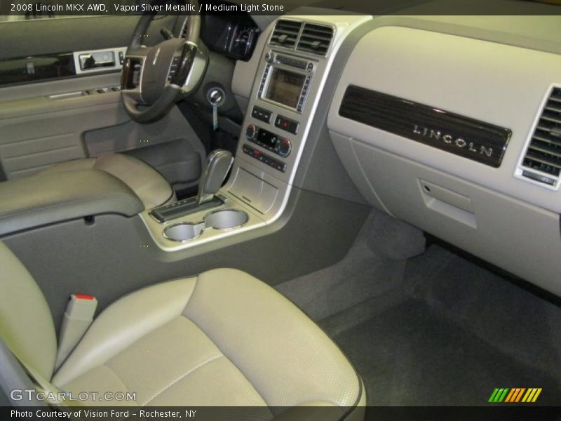 Vapor Silver Metallic / Medium Light Stone 2008 Lincoln MKX AWD