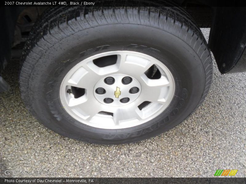Black / Ebony 2007 Chevrolet Avalanche LT 4WD