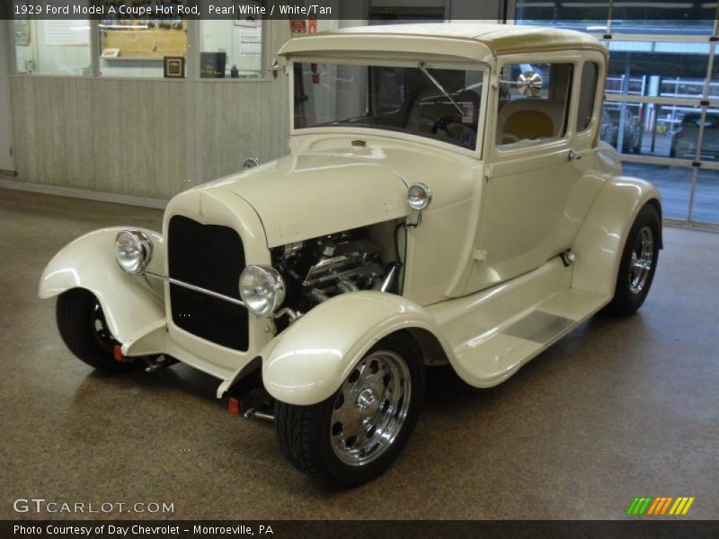 Front 3/4 View of 1929 Model A Coupe Hot Rod