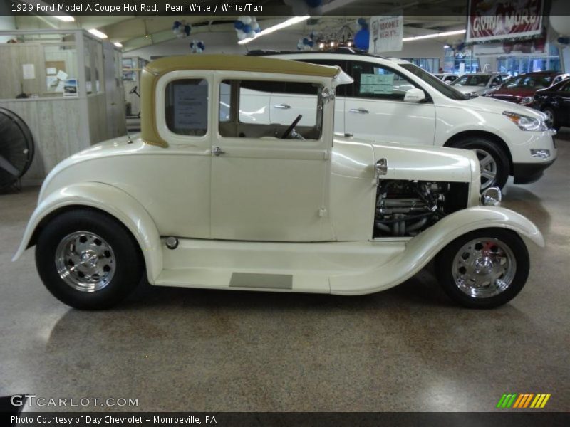  1929 Model A Coupe Hot Rod Pearl White