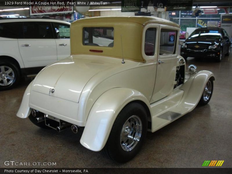  1929 Model A Coupe Hot Rod Pearl White