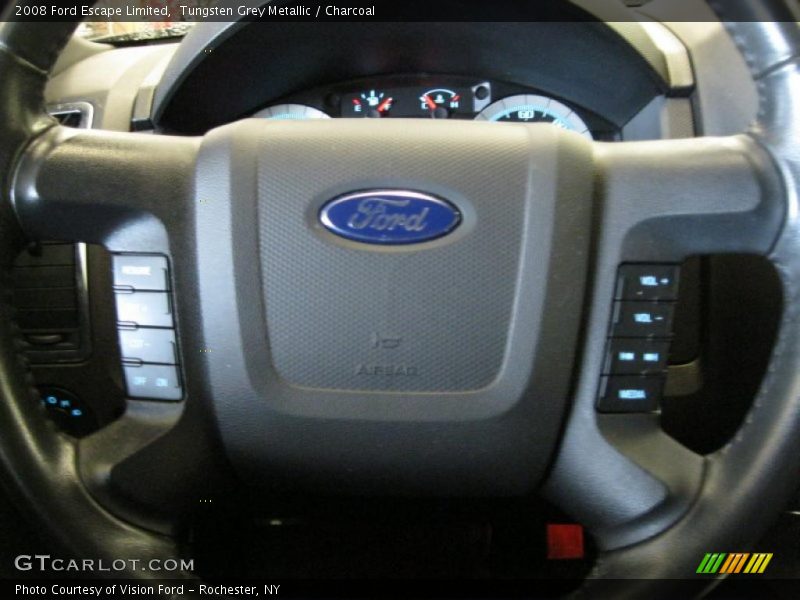 Tungsten Grey Metallic / Charcoal 2008 Ford Escape Limited
