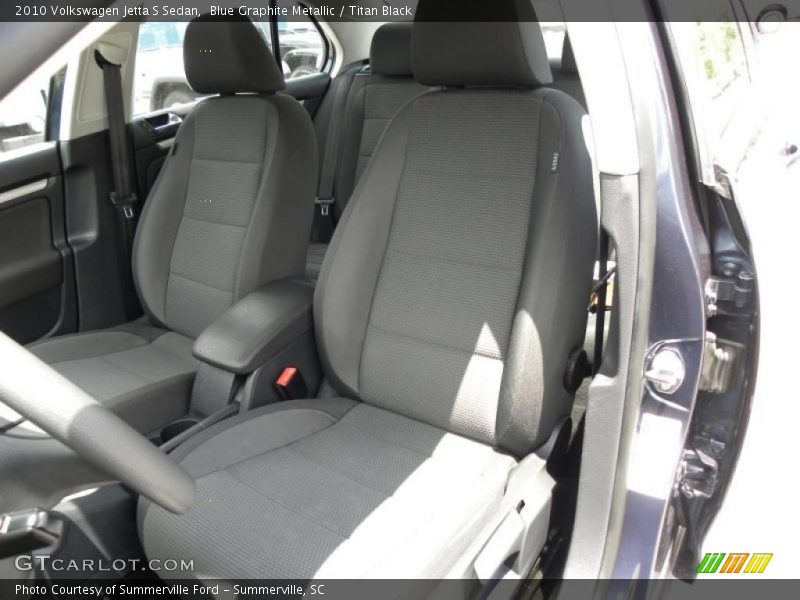 Blue Graphite Metallic / Titan Black 2010 Volkswagen Jetta S Sedan