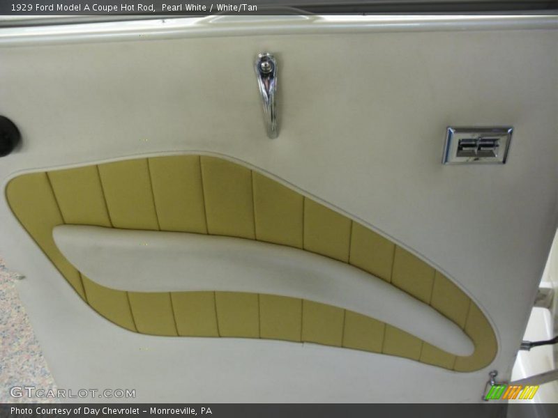 Door Panel of 1929 Model A Coupe Hot Rod