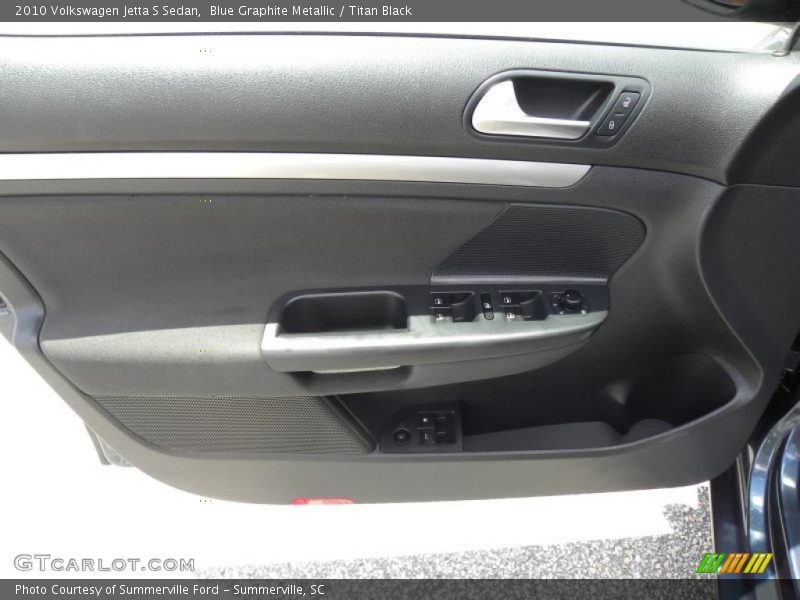 Blue Graphite Metallic / Titan Black 2010 Volkswagen Jetta S Sedan
