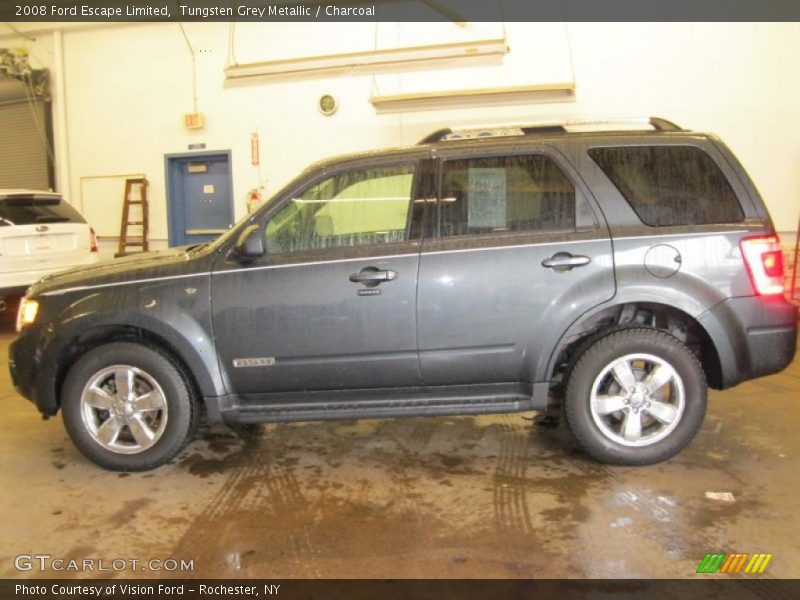 Tungsten Grey Metallic / Charcoal 2008 Ford Escape Limited