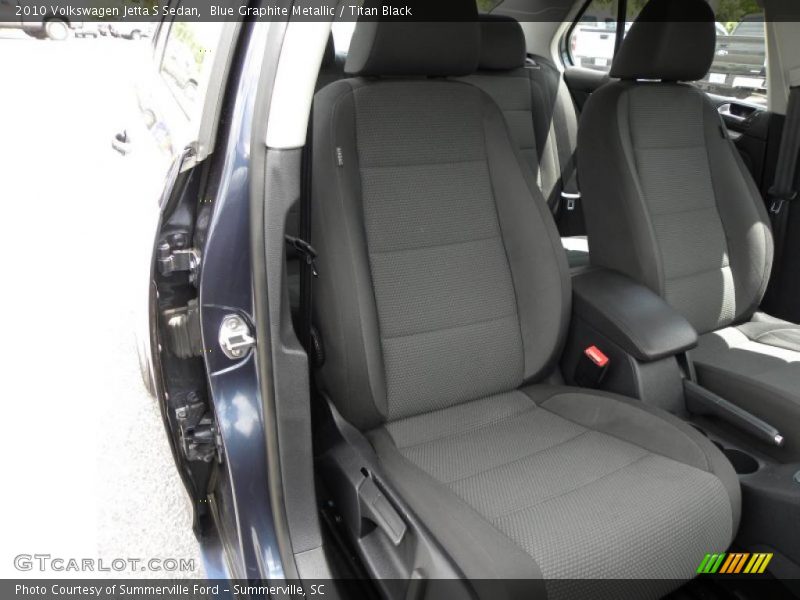 Blue Graphite Metallic / Titan Black 2010 Volkswagen Jetta S Sedan