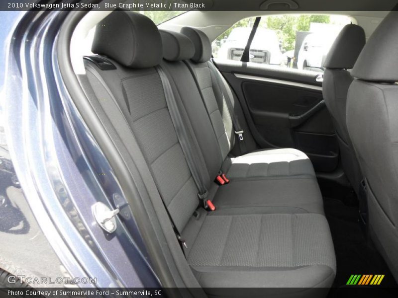 Blue Graphite Metallic / Titan Black 2010 Volkswagen Jetta S Sedan