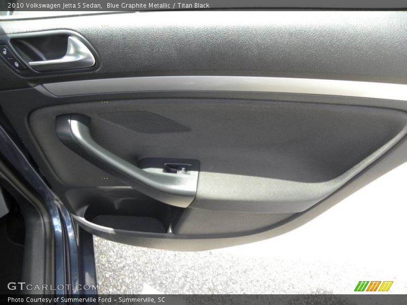 Blue Graphite Metallic / Titan Black 2010 Volkswagen Jetta S Sedan