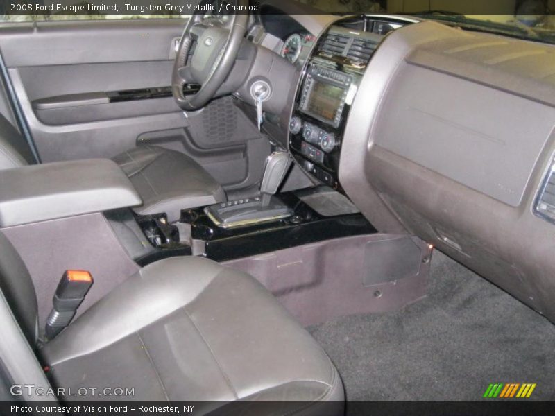 Tungsten Grey Metallic / Charcoal 2008 Ford Escape Limited