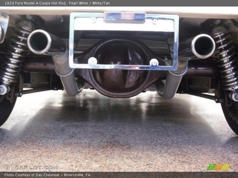 Pearl White / White/Tan 1929 Ford Model A Coupe Hot Rod