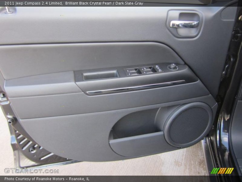 Brilliant Black Crystal Pearl / Dark Slate Gray 2011 Jeep Compass 2.4 Limited