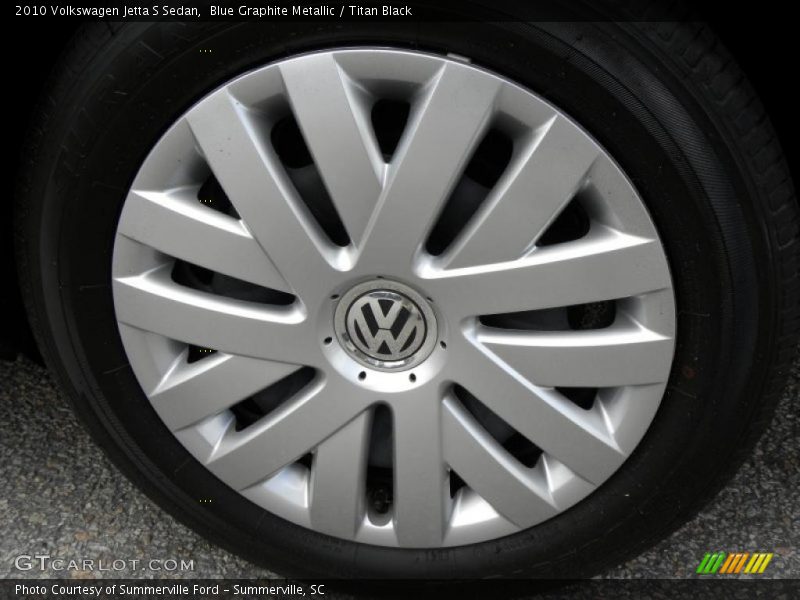 Blue Graphite Metallic / Titan Black 2010 Volkswagen Jetta S Sedan
