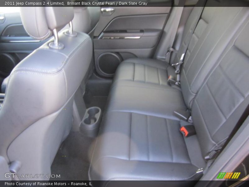 Brilliant Black Crystal Pearl / Dark Slate Gray 2011 Jeep Compass 2.4 Limited