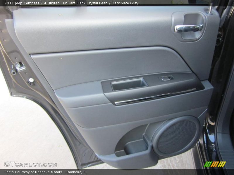 Brilliant Black Crystal Pearl / Dark Slate Gray 2011 Jeep Compass 2.4 Limited