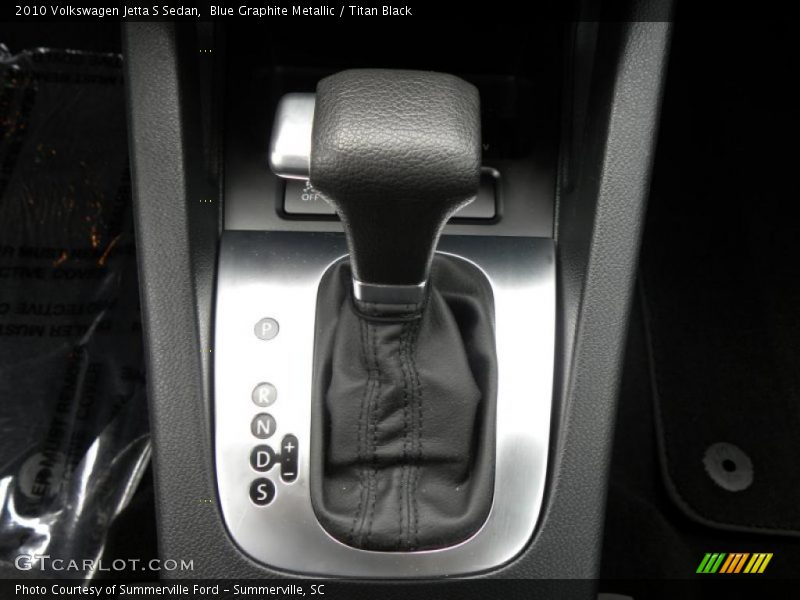 Blue Graphite Metallic / Titan Black 2010 Volkswagen Jetta S Sedan