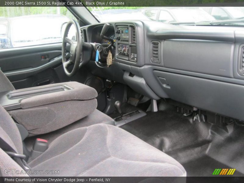 Black Onyx / Graphite 2000 GMC Sierra 1500 SL Regular Cab 4x4