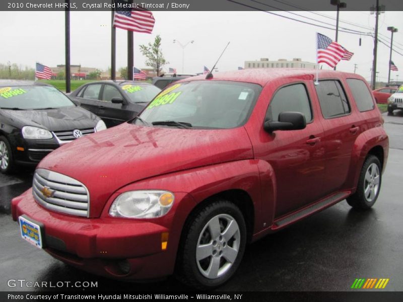 Crystal Red Metallic Tintcoat / Ebony 2010 Chevrolet HHR LS