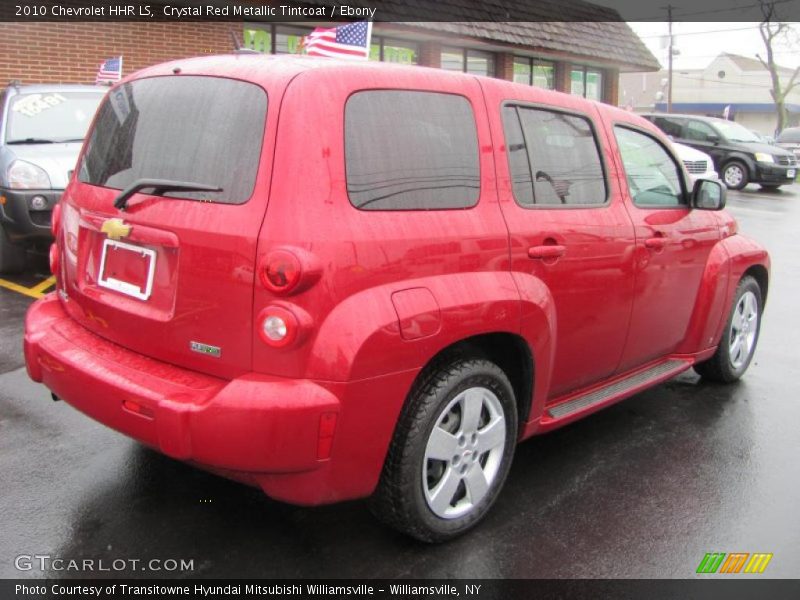 Crystal Red Metallic Tintcoat / Ebony 2010 Chevrolet HHR LS