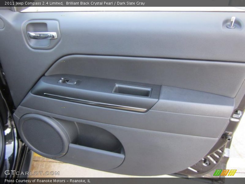 Brilliant Black Crystal Pearl / Dark Slate Gray 2011 Jeep Compass 2.4 Limited